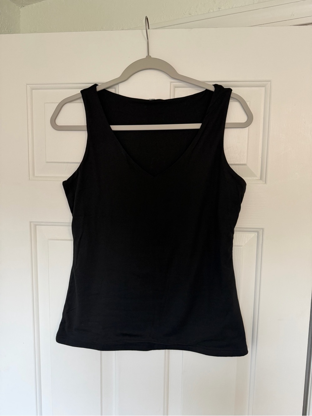 Classic Black V-Neck Women’s Tank Top